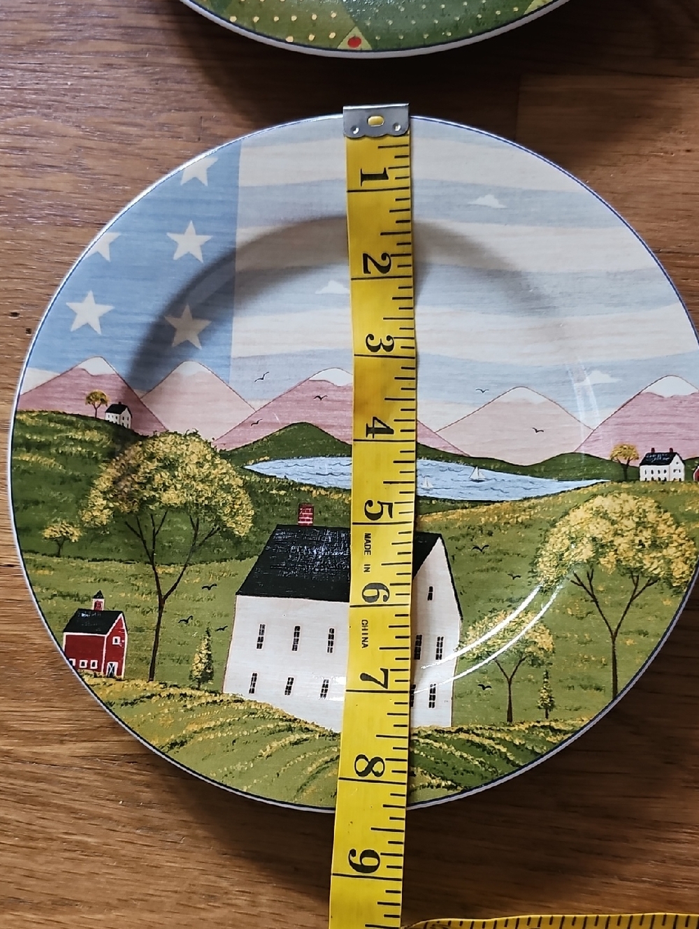 1999 Warren Kimble Dishes America the Beautiful Bundle Qty 4 - Picture 3 of 9